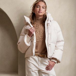 Banana Republic Puffer Jacket NWT